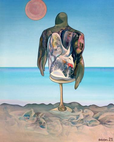 Print of Beach Paintings by Alexey Adonin