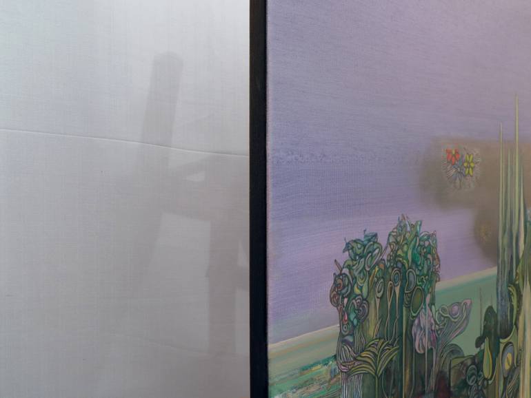 Original Cubism Fantasy Painting by Alexey Adonin