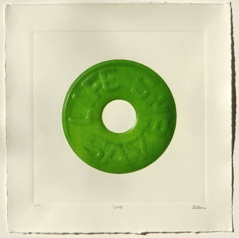 Original Conceptual Cuisine Printmaking by Bernard Zalon