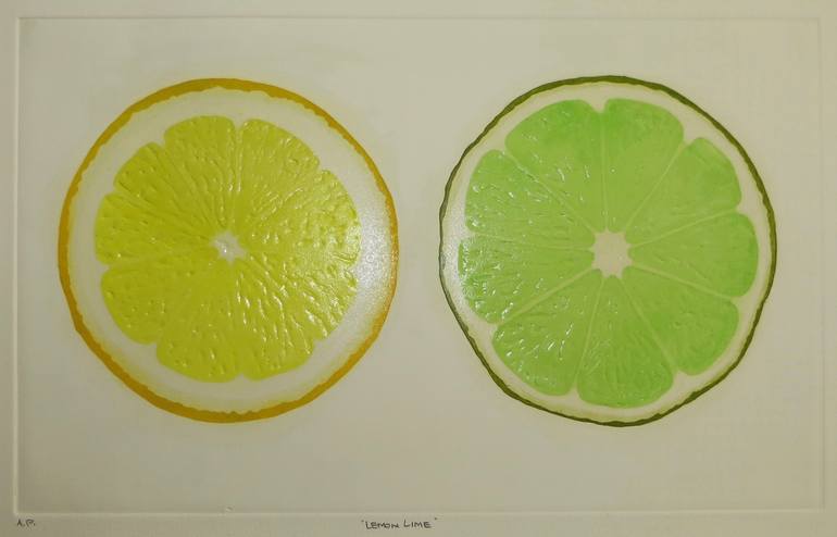 Original Figurative Still Life Printmaking by Bernard Zalon
