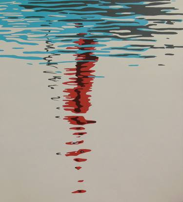 Print of Abstract Water Paintings by Joaquín Delgado