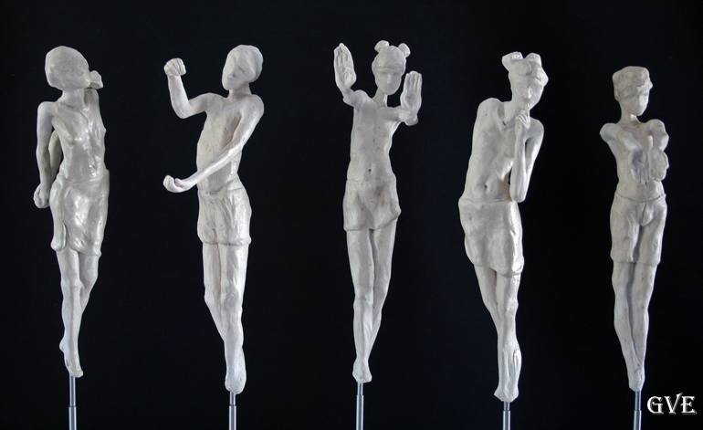 Original Children Sculpture by gerhard van eck