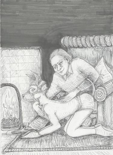 Print of Figurative Humor Drawings by Suzanne Smith