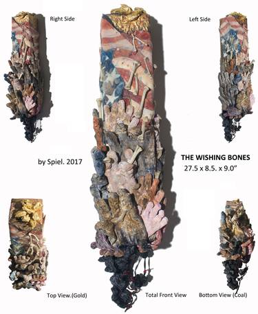 "The Wishing Bones" Sculpture by Spiel thumb