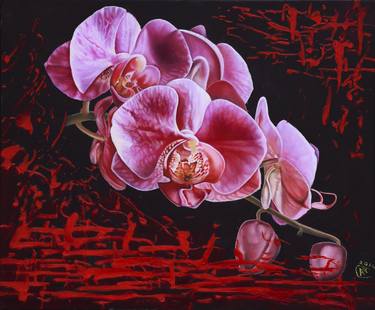 Original Floral Paintings by Ana Sekach