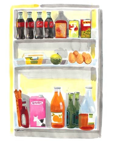 Print of Food & Drink Paintings by LLuis Catchot