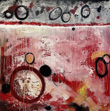 Original Abstract Mixed Media by Lisa Meyers