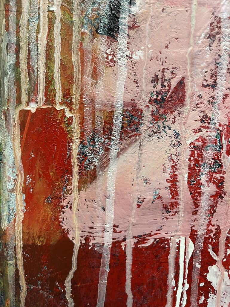 Original Abstract Expressionism Abstract Mixed Media by Lisa Meyers