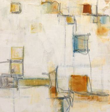 Print of Abstract Expressionism Architecture Paintings by Lisa Meyers