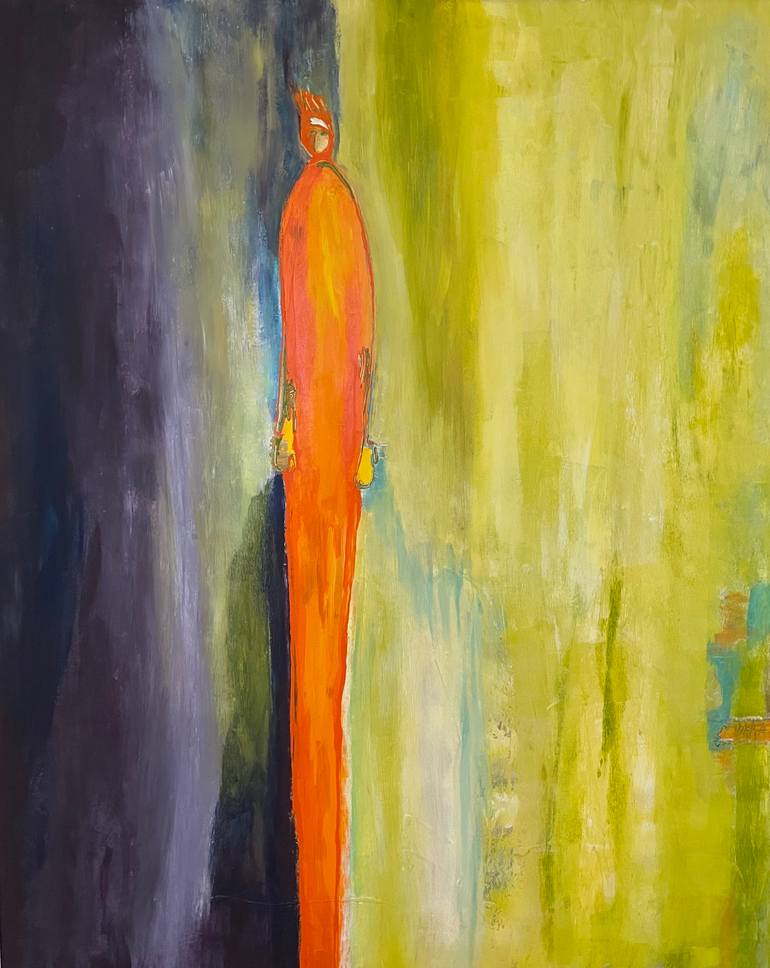 Original Abstract Expressionism Abstract Painting by Lisa Meyers