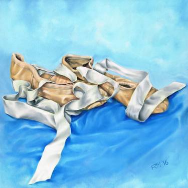 A Portrait of a Pair of Ballet Shoes, After the Lesson thumb