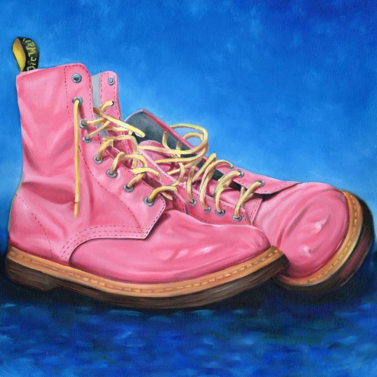 painted dr martens