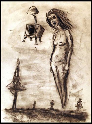Original Nude Drawings by Jeffrey Baumgartner