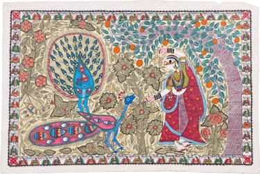 Print of Folk Classical mythology Paintings by Ranjit Saxena