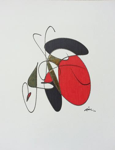 Original Abstract Drawings by Erik Cheung