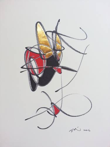 Original Abstract Drawings by Erik Cheung
