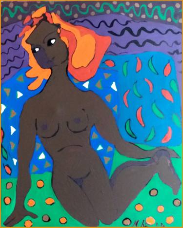 Original Nude Paintings by marta ban simani