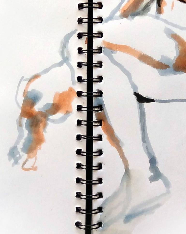 Original Figurative Nude Painting by Ken Laidlaw
