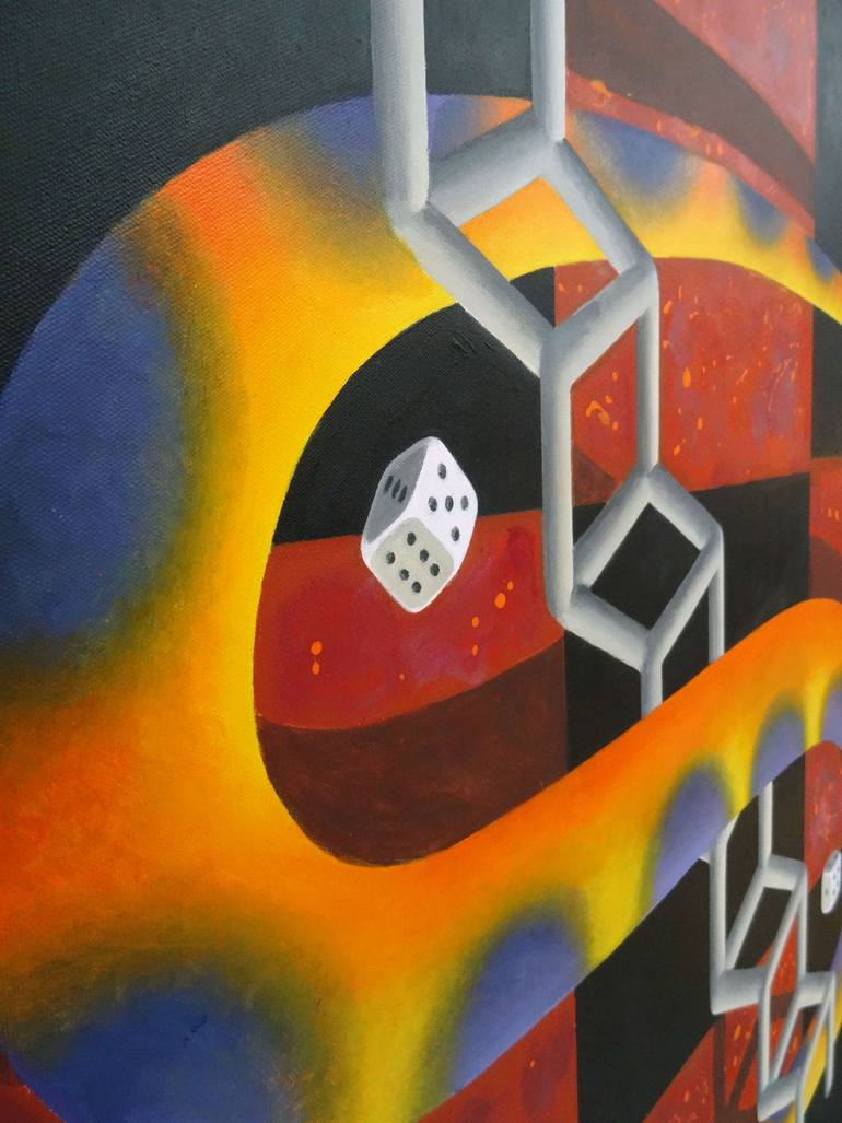 Original Surrealism Fantasy Painting by Ken Laidlaw
