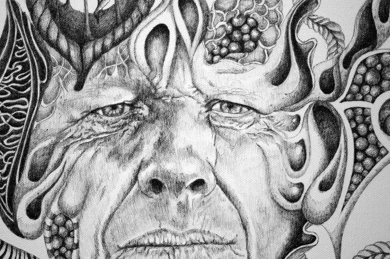 Original Figurative Pop Culture/Celebrity Drawing by Alixire Colmant