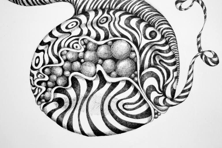 Original Documentary People Drawing by Alixire Colmant