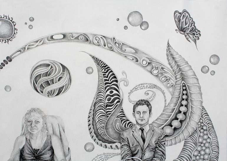 Original Figurative Other Drawing by Alixire Colmant