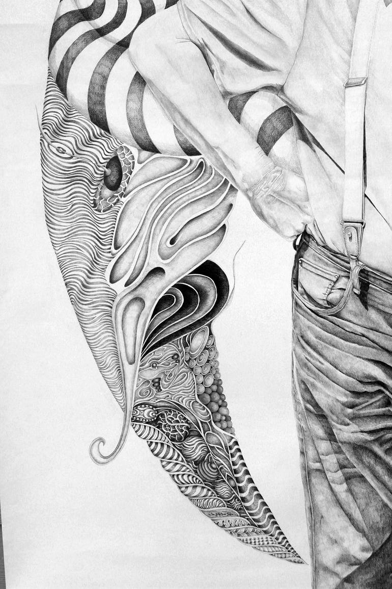 Original Figurative Other Drawing by Alixire Colmant