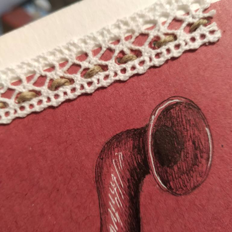 Original Expressionism Body Collage by Alixire Colmant