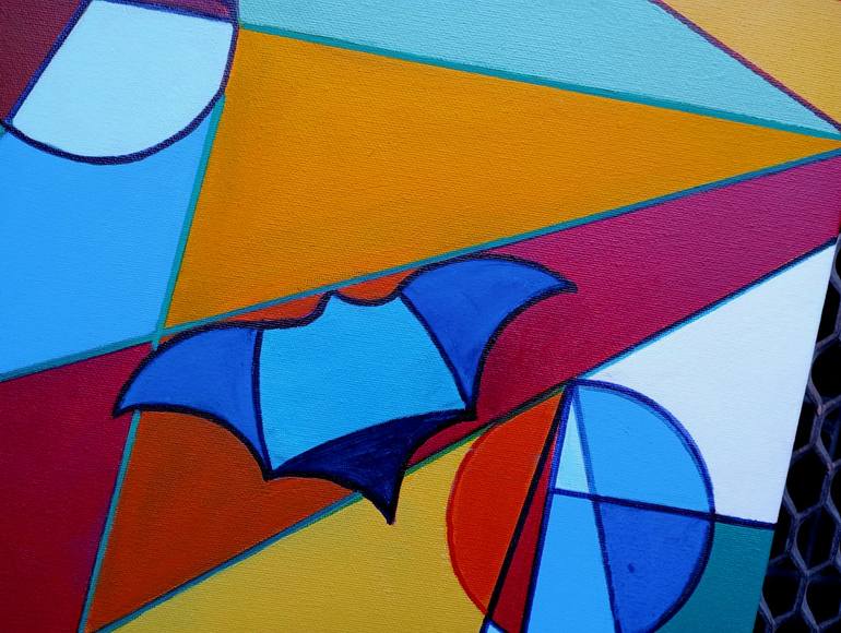 Original Conceptual Abstract Painting by Piero Masia