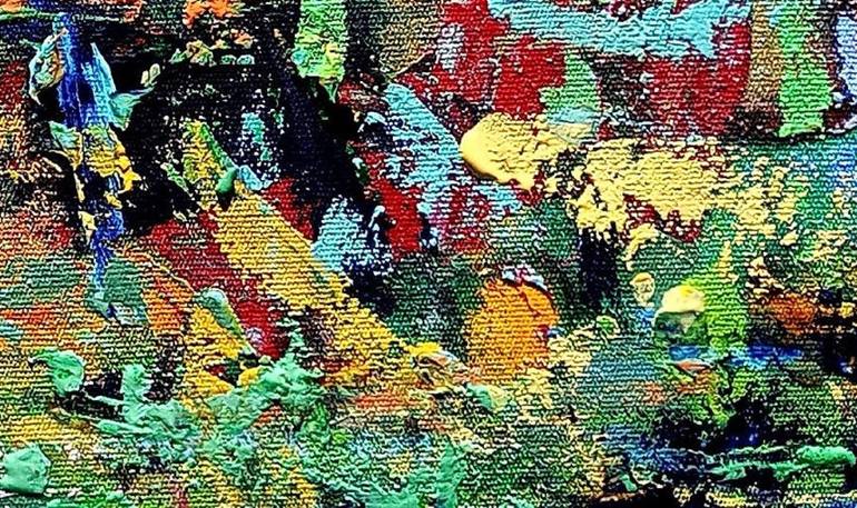 Original Cubism Abstract Painting by Piero Masia