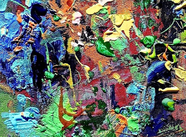 Original Cubism Abstract Painting by Piero Masia