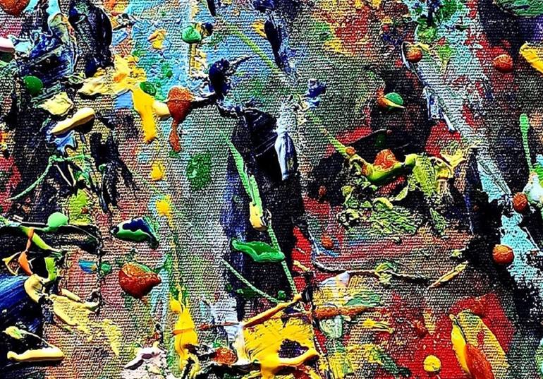 Original Cubism Abstract Painting by Piero Masia