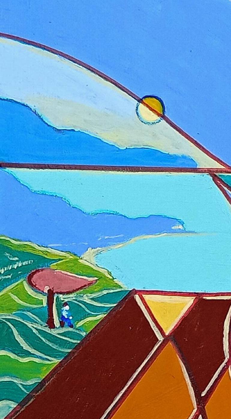 Original Abstract Still Life Painting by Piero Masia