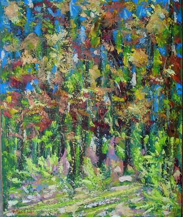 path in the woods_44 cm x 54 cm thumb