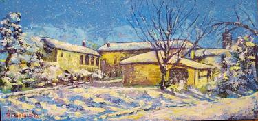 snowflakes on Venaria (fiocchi di neve su Venaria)_49 cm x 23_5 cm_price 1.800 euro thumb