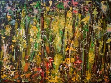 Original Abstract Expressionism Abstract Paintings by Piero Masia