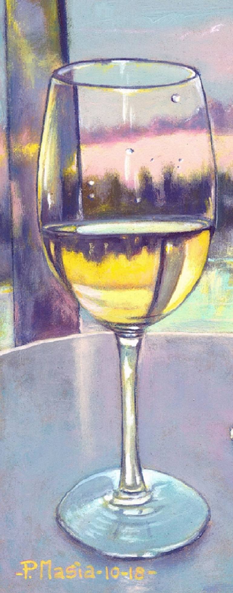 Original Impressionism Food & Drink Painting by Piero Masia