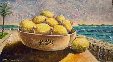 Print of Impressionism Still Life Paintings by Piero Masia