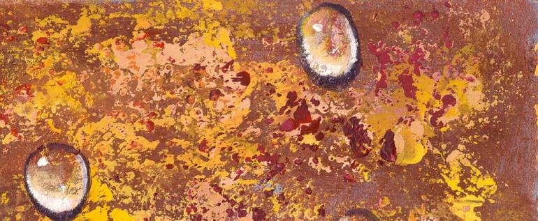 Original Abstract Expressionism Abstract Painting by Piero Masia