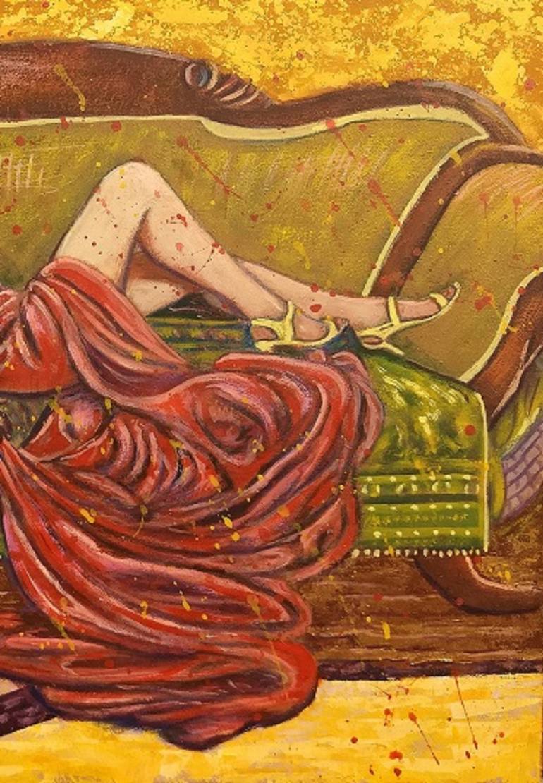 Original Figurative People Painting by Piero Masia