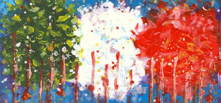 Original Abstract Expressionism Other Painting by Piero Masia