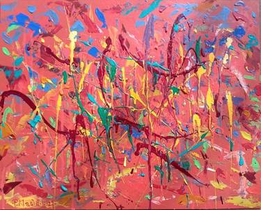 Original Abstract Expressionism Abstract Paintings by Piero Masia