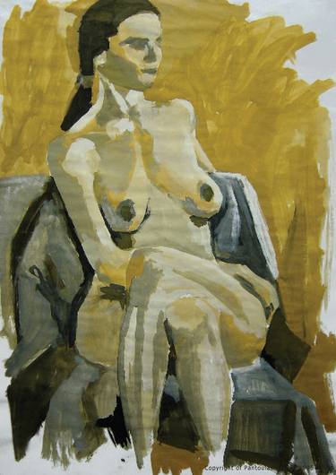 Original Expressionism Women Paintings by George Pantool