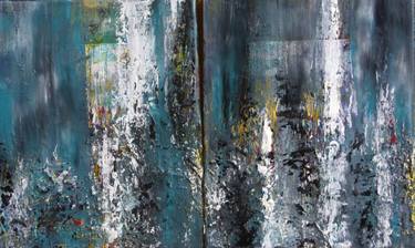 Original Abstract Expressionism Abstract Paintings by Sylvie Bruneau