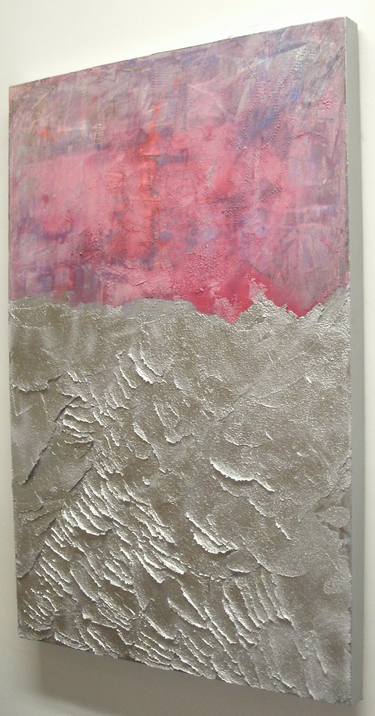 Pink and Silver Landscape thumb