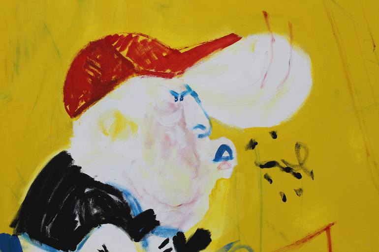 Original Expressionism Politics Painting by Rodolfo Bispo