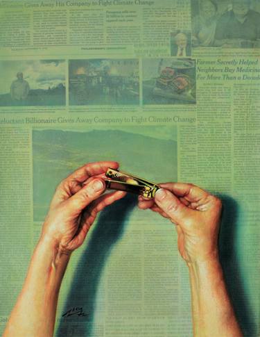 Saatchi Art Artist ShinYoung An; Paintings, “Clipping the Thumbnail” #art