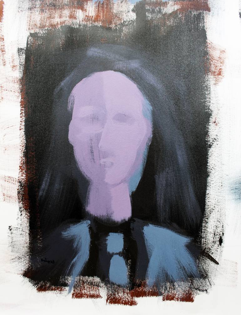 Original Contemporary People Painting by Michael Grine