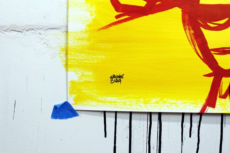 Original Street Art Graffiti Painting by Michael Grine