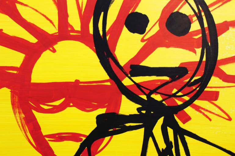 Original Street Art Graffiti Painting by Michael Grine